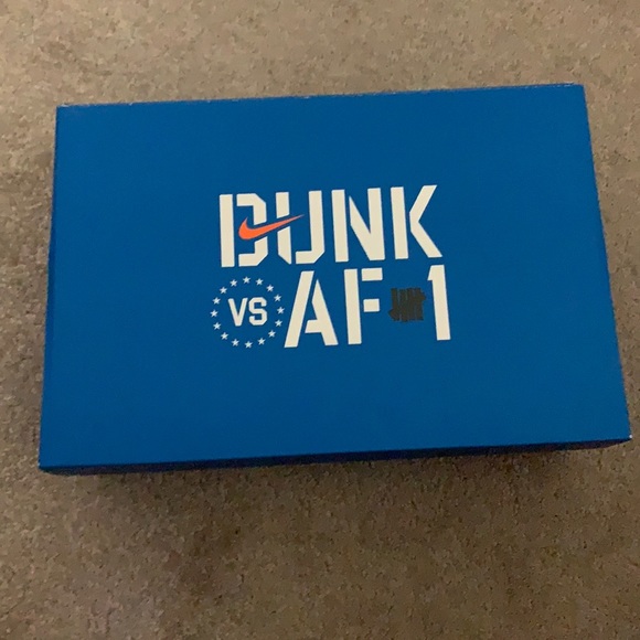 Undefeated Dunk vs Air Force 1 Size 13 AF1s - Picture 2 of 6